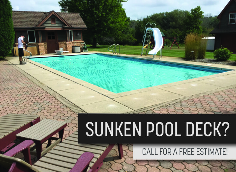 Sunken Pool Deck