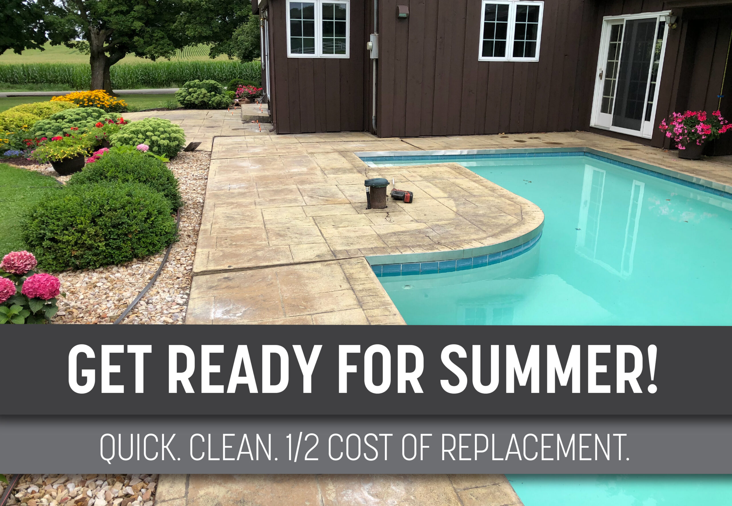 Sunken Pool Deck