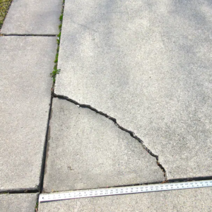 Cracked Concrete Repair